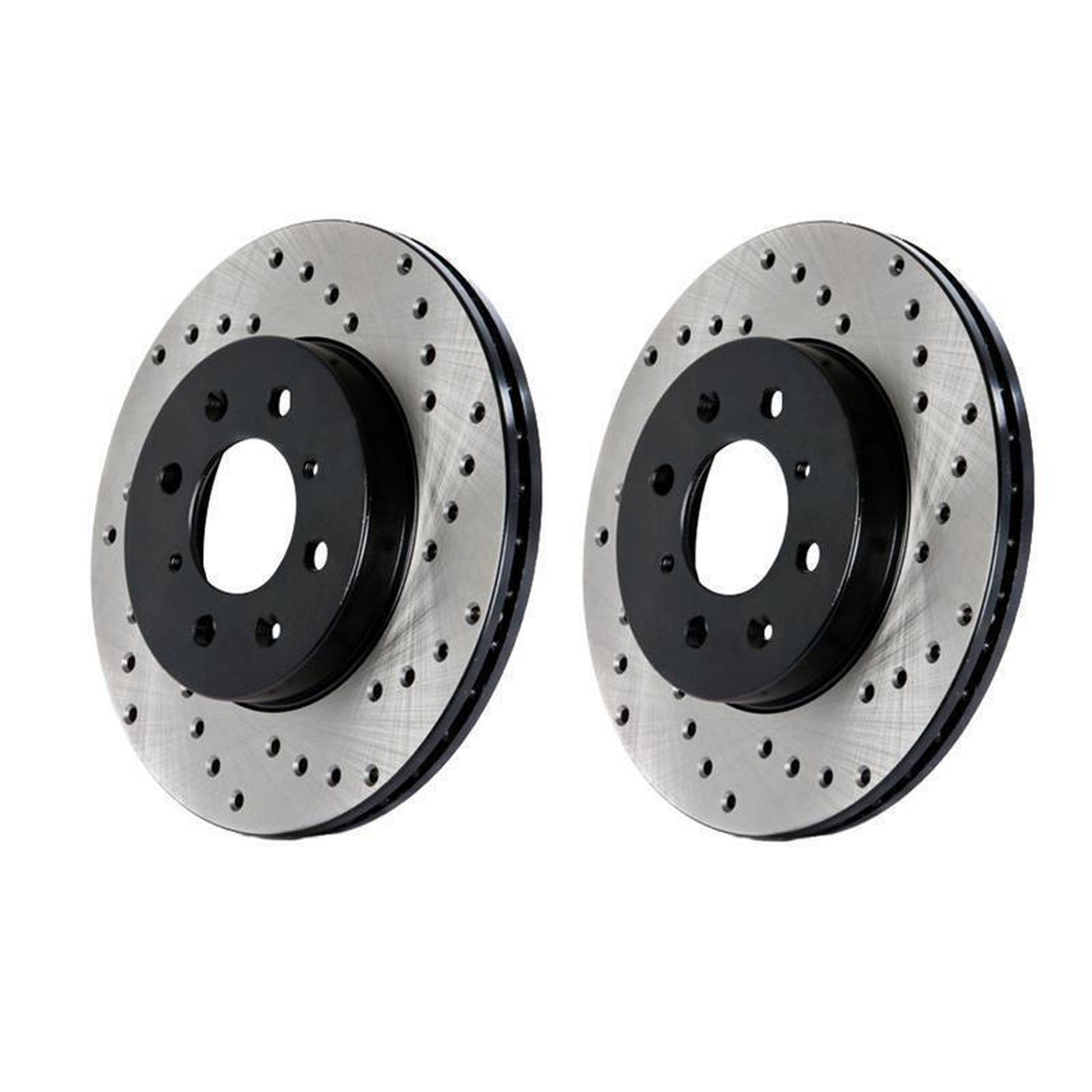 StopTech Sport Axle Pack Drilled Rear Brake Kit Subaru WRX 2003-2005 | 979.47002R