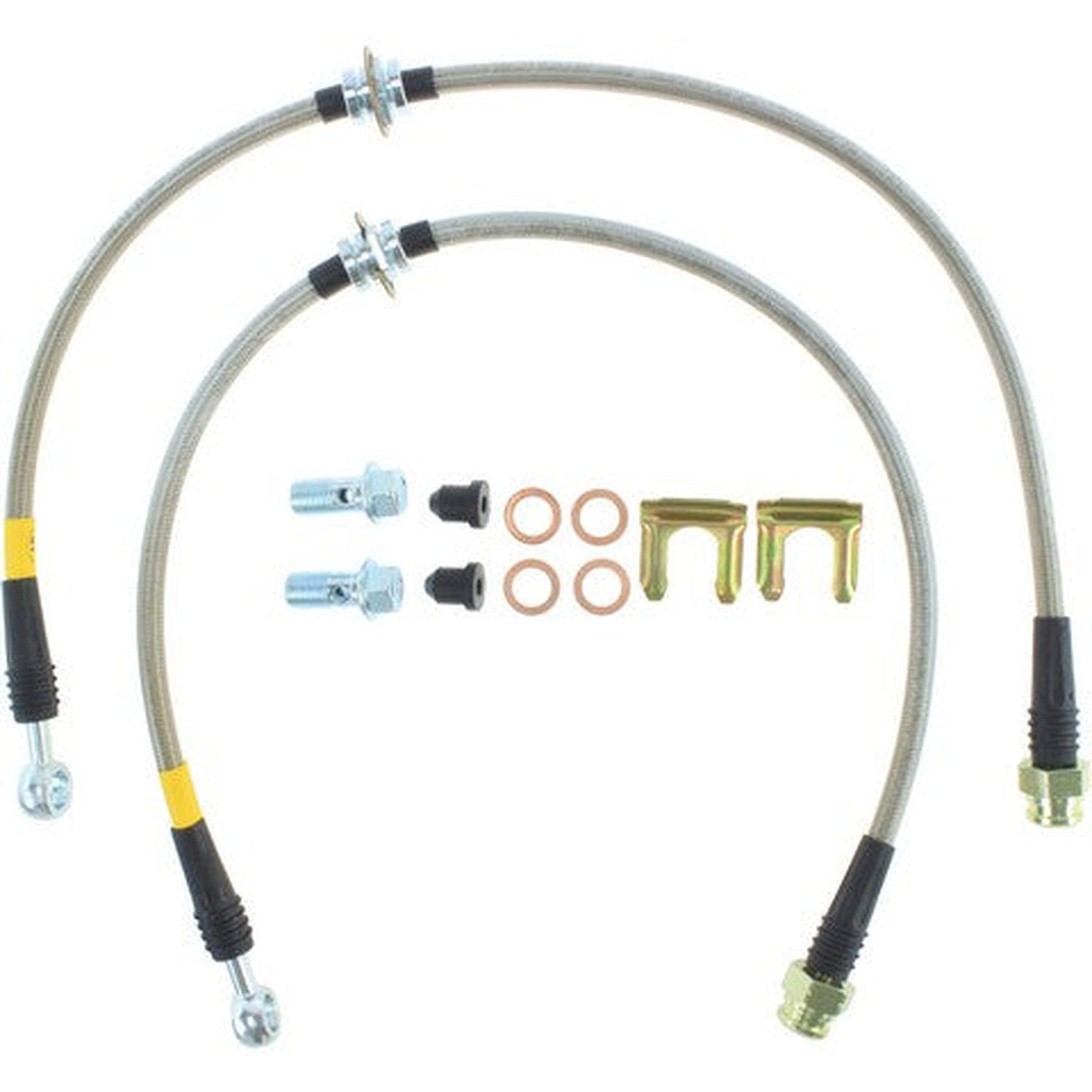 StopTech Sport Axle Pack Drilled/Slotted Front Brake Kit Subaru WRX 2006-2007 | 978.47003F