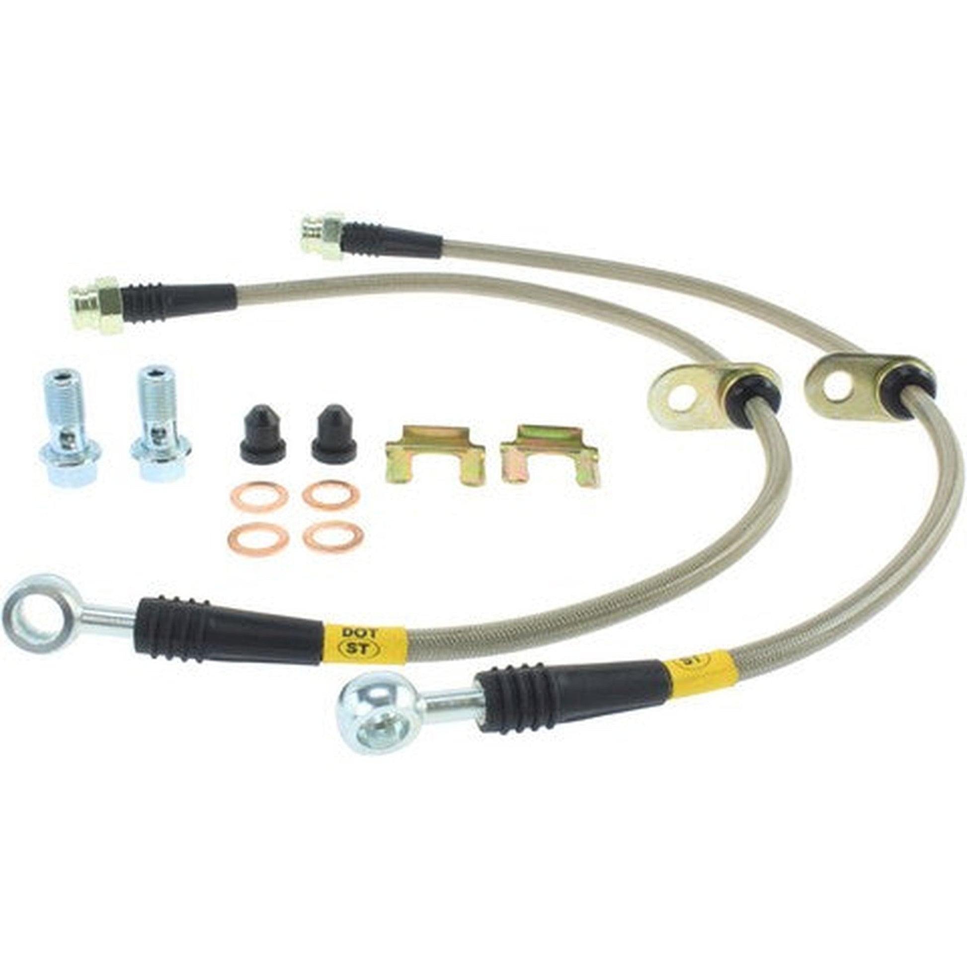 StopTech Sport Axle Pack Slotted Front and Rear Brake Kit Subaru WRX 2002 | 977.47000