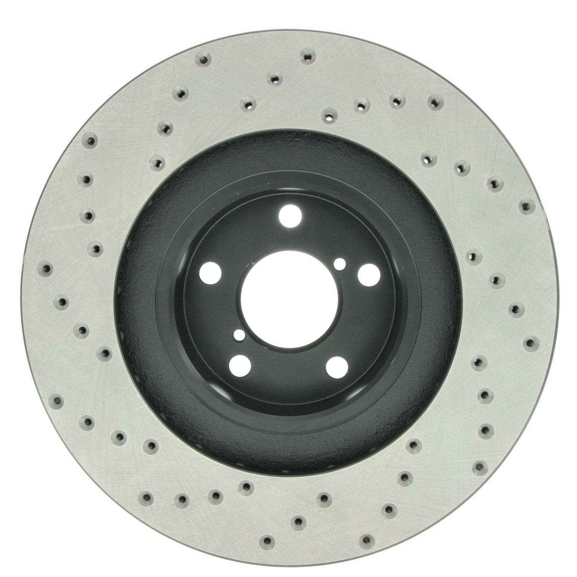 StopTech Sport Drilled Front Left Rotor Subaru WRX 2002-2008 | 128.47018L
