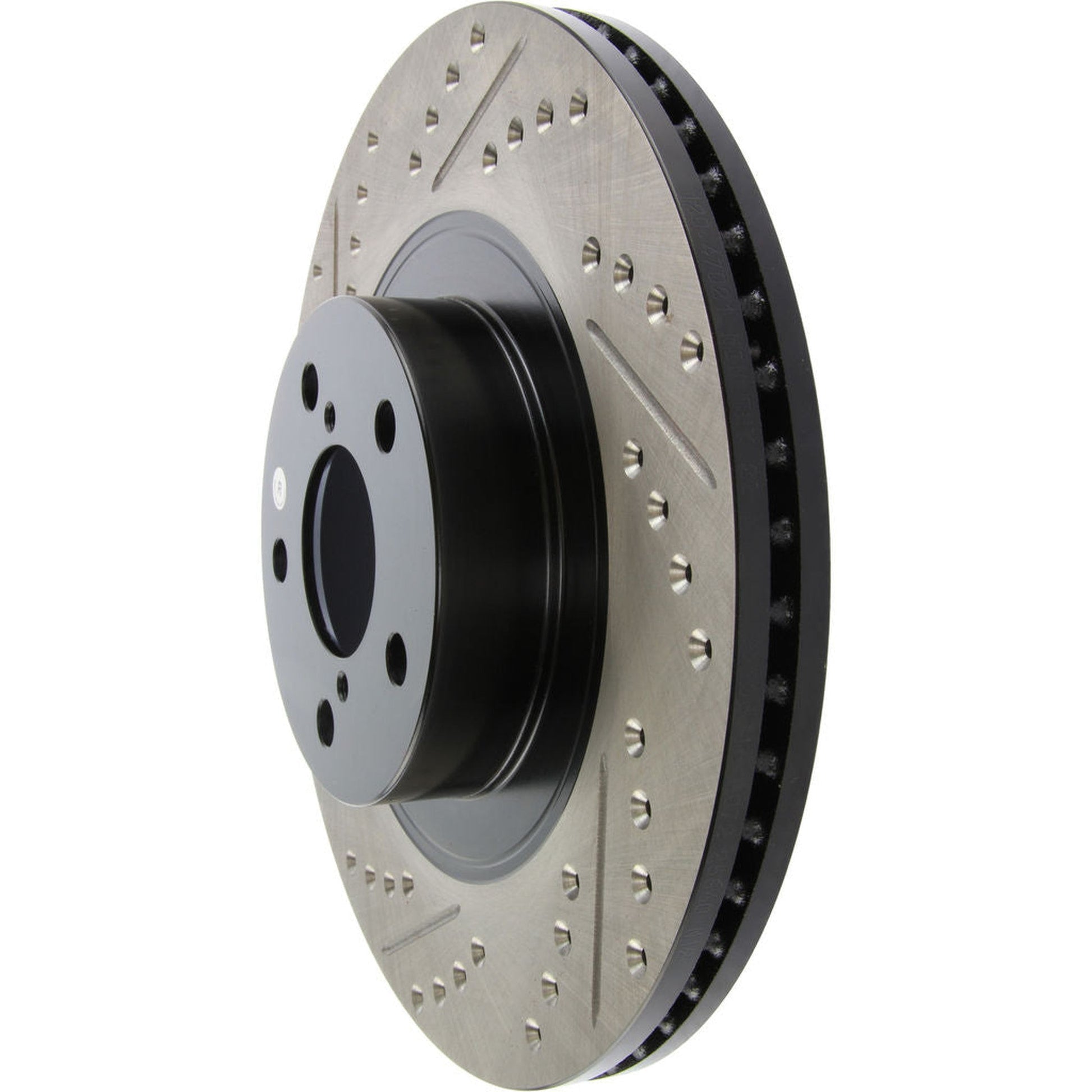 StopTech Sport Drilled & Slotted Brake Rotor Front Right Subaru WRX 09-14 / BRZ 13-25 | 127.47021R