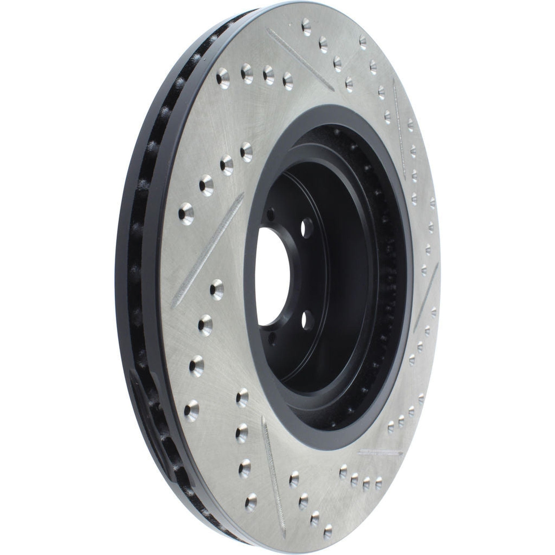 StopTech Sport Drilled & Slotted Brake Rotor Front Right Subaru WRX 09-14 / BRZ 13-25 | 127.47021R