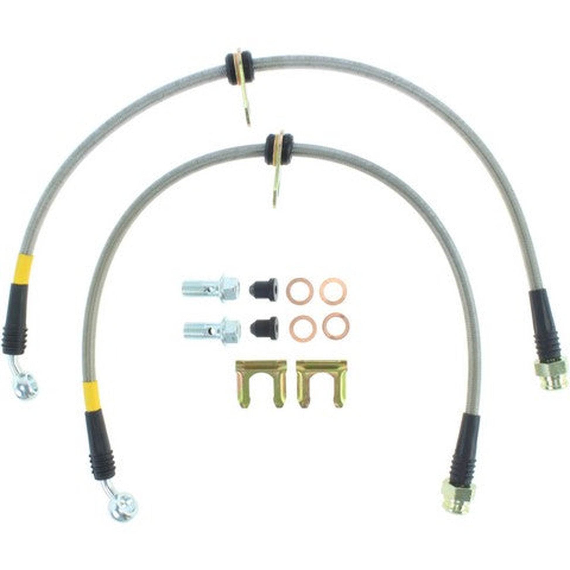 StopTech Stainless Brake Lines Front Subaru STI 2004-2007 / WRX 2006-2007 | 950.47004