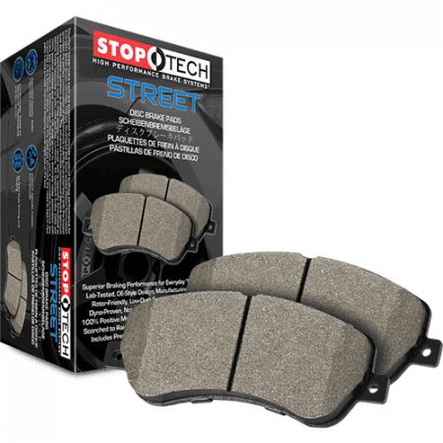 StopTech Street Front Brake Pads Subaru WRX 2002-2003 | 308.07210