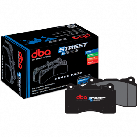 DBA [22-25 WRX MT, 13-24 BRZ/FRS/86] Rear Street Series Brake Pads | DB1789SS