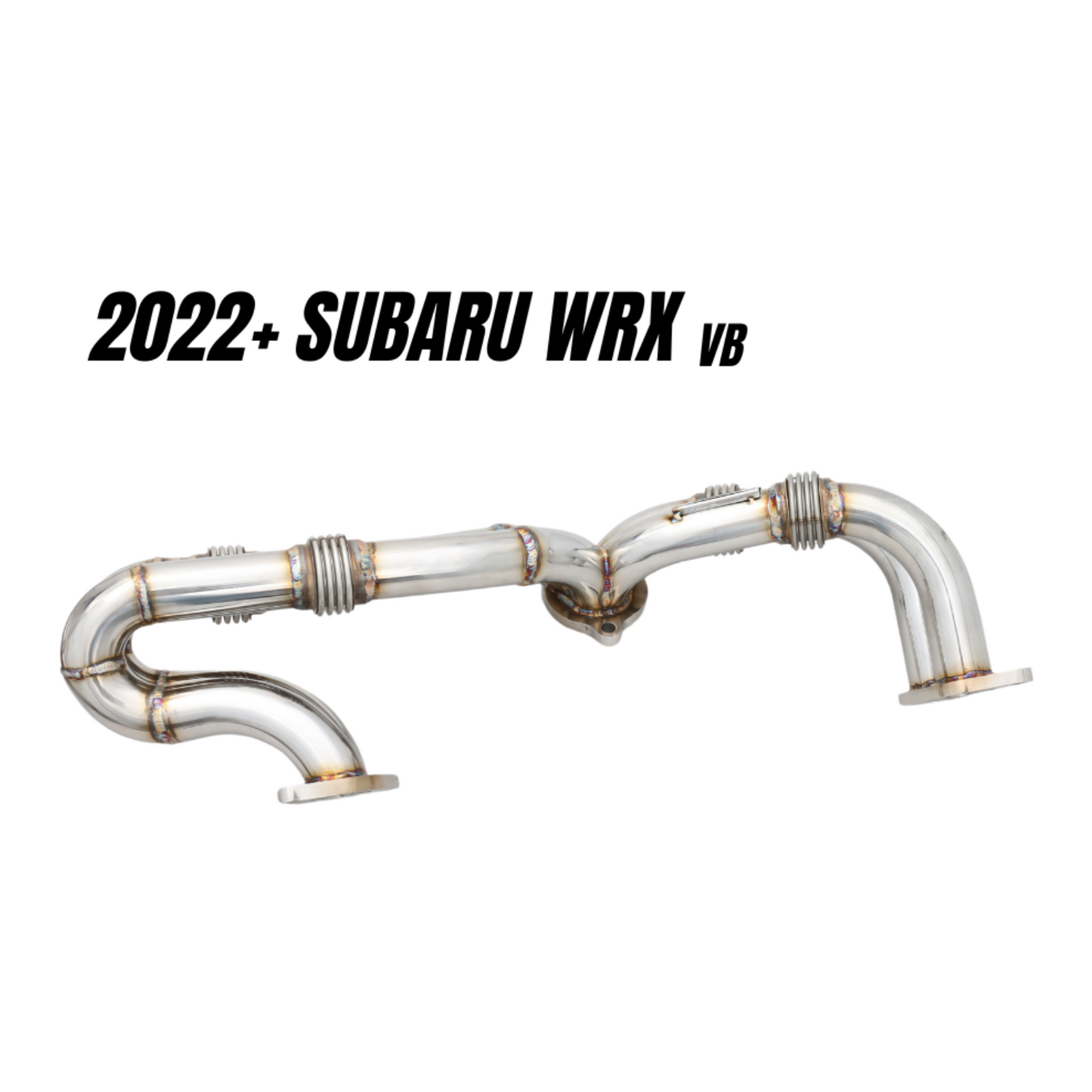 JDMuscle 22-25 WRX YDYBB Unequal Length Header - MT&CVT