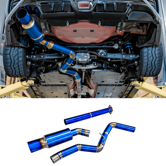2022-2026 Subaru WRX Titanium AFD F1 Single Exit Exhaust