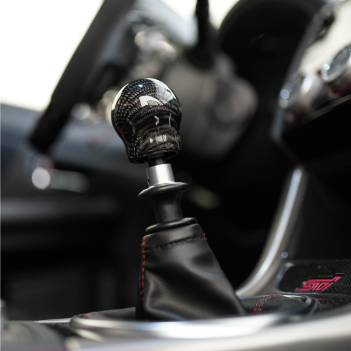 JDMuscle Tanso Carbon Fiber Shift Knob Black