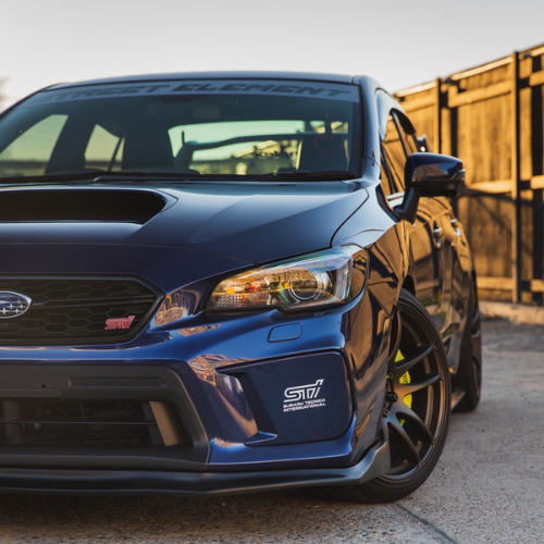 JDMuscle 18-21 WRX/STI Fog Light Covers |  Paint Matched / Gloss Black