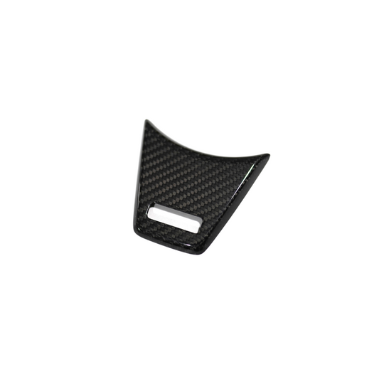 JDMuscle 2022-23 WRX Tanso Carbon Fiber Steering Wheel Lower Trim Cover | JDM-WRX22-LSWC