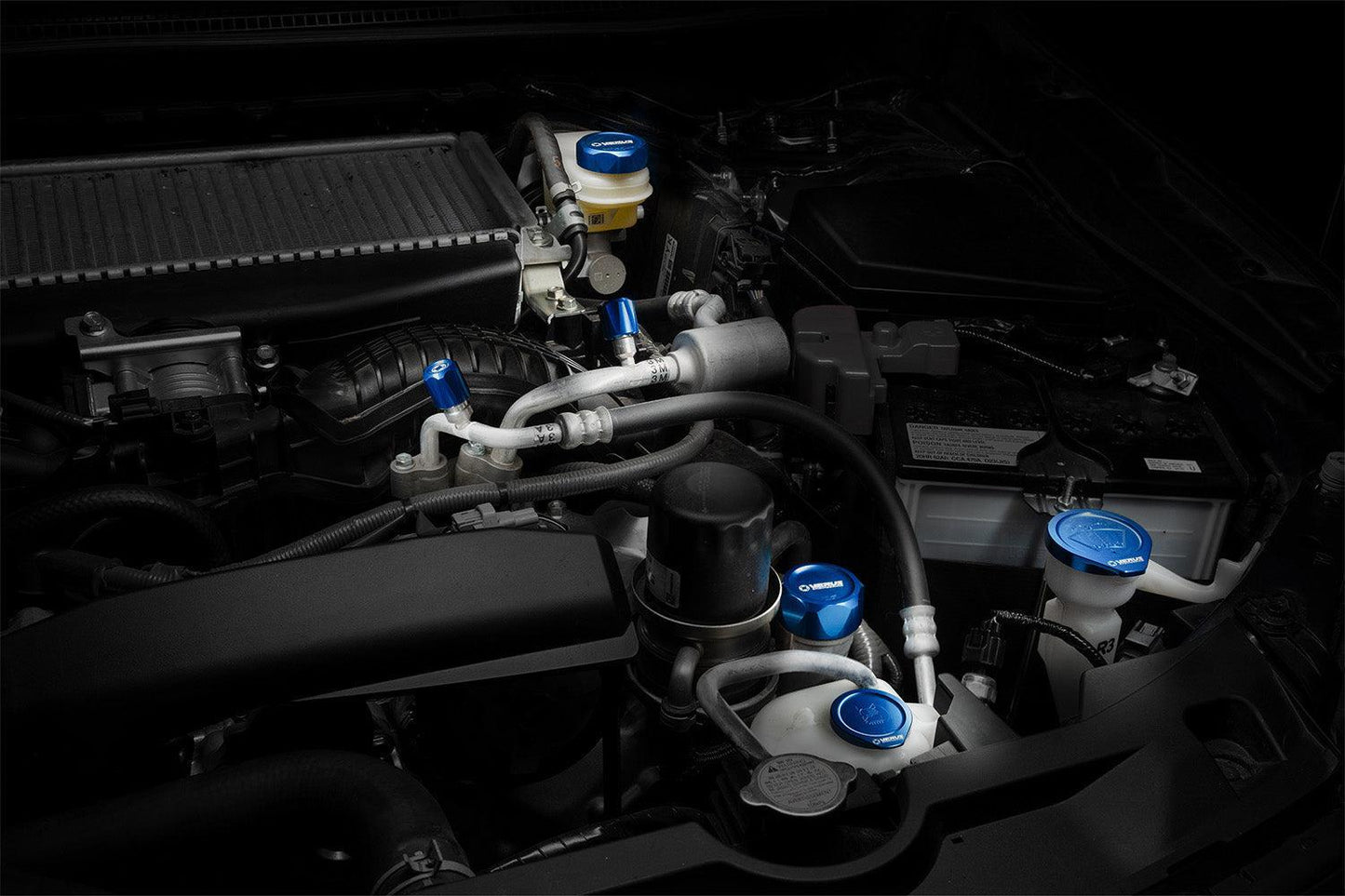 Verus Engineering Brake Master Cylinder Cap Blue 08-14 WRX / STI | A0576A-BLU