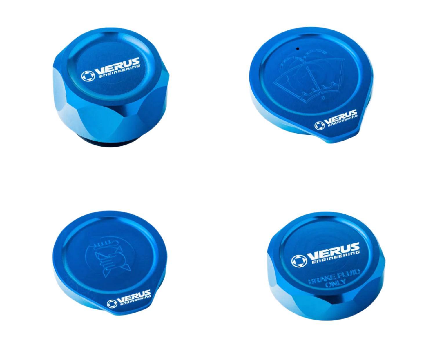 Verus Engineering Engine Bay Cap Kit Blue (FHS) 08-14 WRX / STI | A058 ...