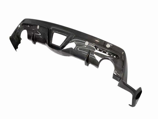 JDMuscle Tanso Carbon Fiber OEM Style Rear Diffuser for 2020+ Toyota Supra | JDM-A90-RDF1