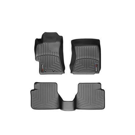WeatherTech Front and Rear FloorLiner DigitalFit Black Subaru WRX / STI 2008-2014