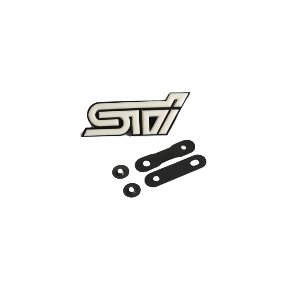 Racing Art STI Grille Emblem w/ Multiple Color Avaialable [Universal]