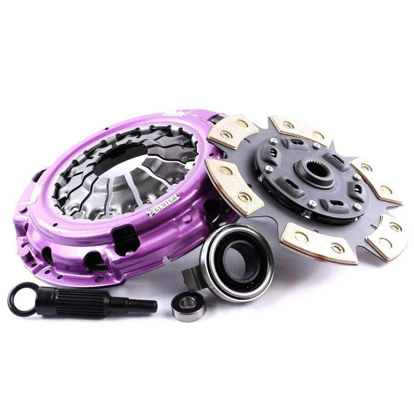 XClutch Clutch Kit Stage 2 Single Sprung Ceramic Clutch Disc Subaru WRX 2006-2017
