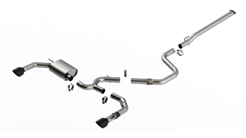 Borla 22+ Hyundai Elantra N ATAK Catback Exhaust Black Chrome