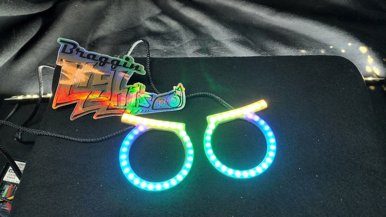 Flow Series Angry eye Halos - 5v SK6812 RGBW