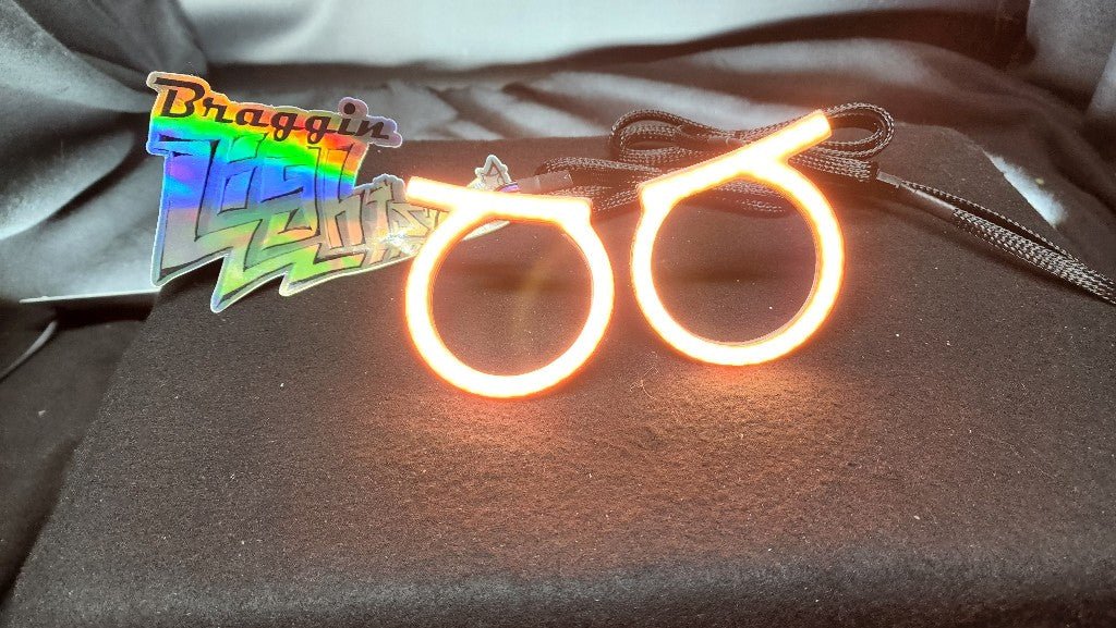 Angry Eye RGB halos - Includes controller with DRL and Turn Signal Inputs