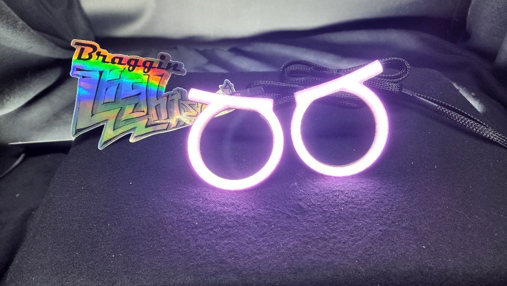 Angry Eye RGB halos - Includes controller with DRL and Turn Signal Inputs