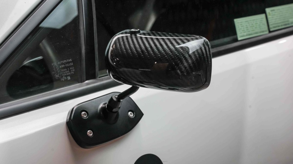 APR Performance 22-23 BRZ / GR86 Carbon Fiber Mirrors Formula GT3 Black Base | CB-522032B