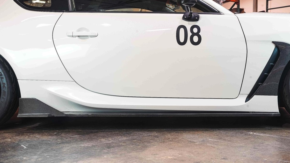 APR Performance 22-23 BRZ / GR86 Carbon Fiber Side Rocker Extensions | FS-522005