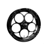 Weld Magnum Frontrunner 17x2.15 / Anglia Spindle / 0 BS - Gloss Black Milled - Non-BL Wheel
