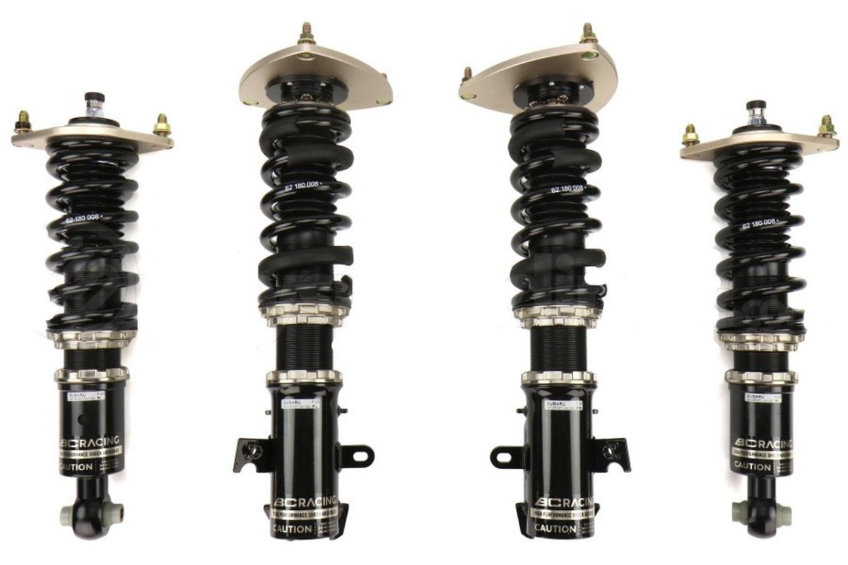 BC Racing BR Series Coilovers Subaru Models - BCBR-F-38-BR - Subimods.com