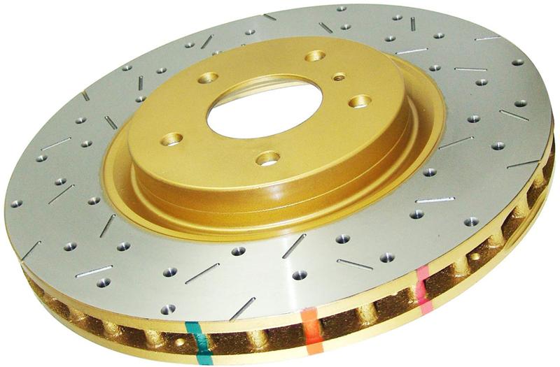 DBA 12+ Subaru/Scion BRZ/FR-S Limited & Premium (US Spec) Front Drilled & Slotted 4000 Series Rotor