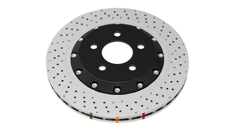 DBA 15-19 Hyundai Sonata (320mm Front Rotor Excl Hybrid) Front 5000 Series Drilled Rotor