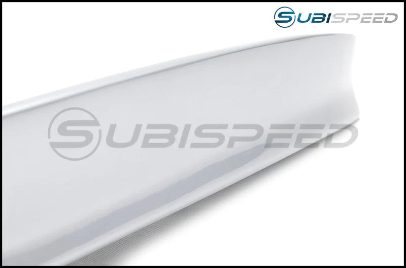 OLM Two Point Zero Duckbill Trunk Spoiler - Ice Silver Metallic / Steel - 2015-2021 Subaru WRX / STI