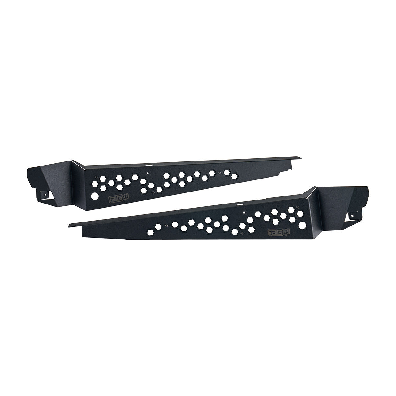 IAG Performance Fender Shroud Black w/ Black Hexagon 2015-2021 WRX / 2015-2021 STI