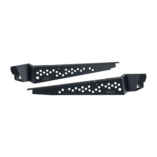 IAG Performance Fender Shroud Black w/ Black Hexagon 2015-2021 WRX / 2015-2021 STI