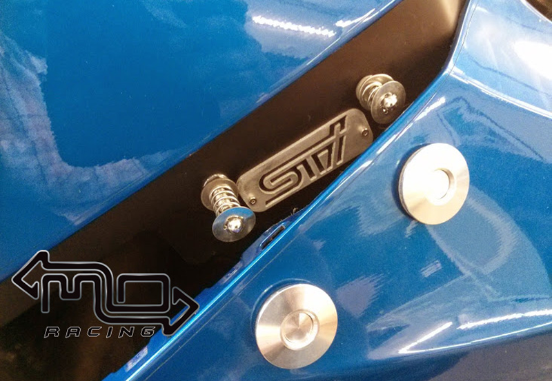 Move Over Racing 08-14 GR/GV STi and WRX Quick Release Bumper Kit – Billet