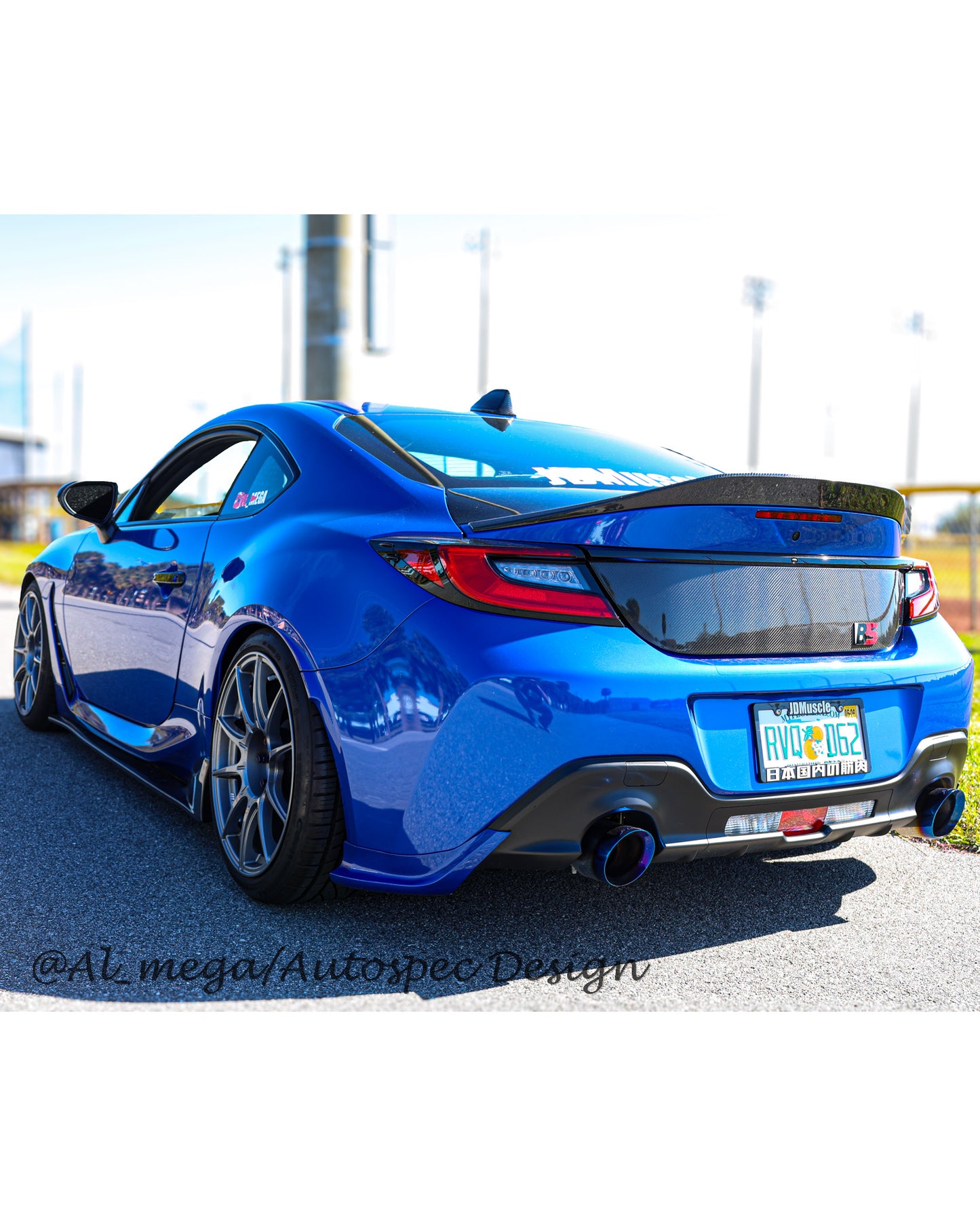 Autospec Design Rear Spats – Subaru BRZ Toyota GR86 (ZC8, 2022+)