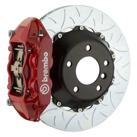 Brembo 12-16 FR-S/12-20 BRZ/17-20 86 Front GT BBK 4 Piston Cast 345x28 2pc Rotor Slotted Type3-Red
