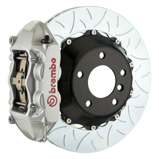 Brembo 12-16 FR-S/12-20 BRZ/17-20 86 Front GT BBK 4 Pist Cast 345x28 2pc Rotor Slotted Type3-Silver