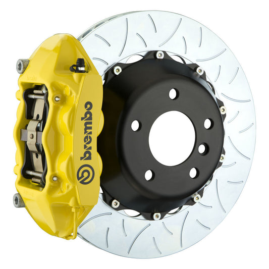 Brembo 12-16 FR-S/12-20 BRZ/17-20 86 Fr GT BBK 4 Pist Cast 345x28 2pc Rotor Slotted Type3- Yellow