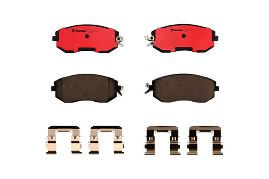 Brembo Ceramic Front Brake Pads 2010 - 2013 WRX / 2013 - 2021 BRZ / 2013 - 2016 FR - S / 2010 - 2015 Impreza / 2010 - 2013 Forester - P78021N - Subimods.com