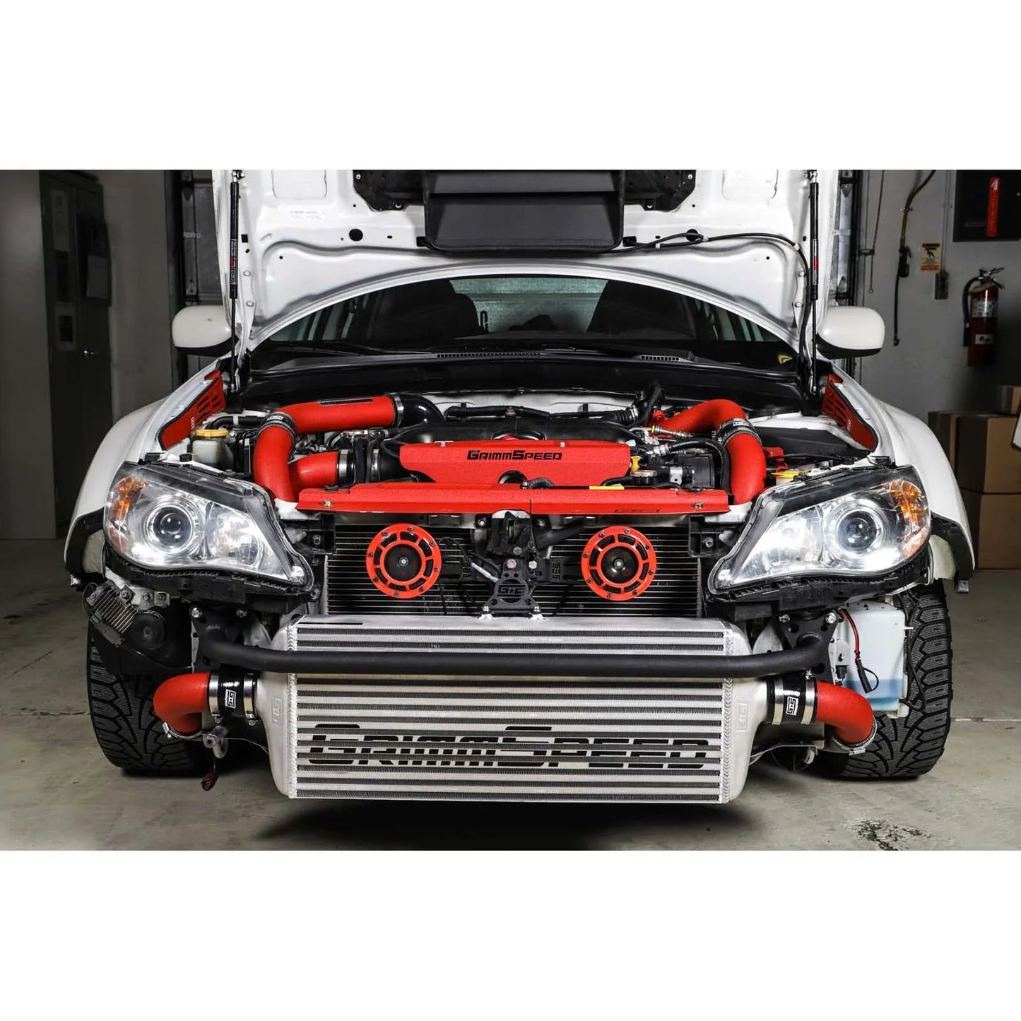 GrimmSpeed Front Mount Intercooler Kit - 2008-14 Subaru WRX