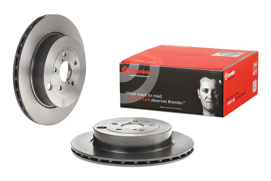 Brembo 17-20 Subaru BRZ Rear Premium UV Coated OE Equivalent Rotor