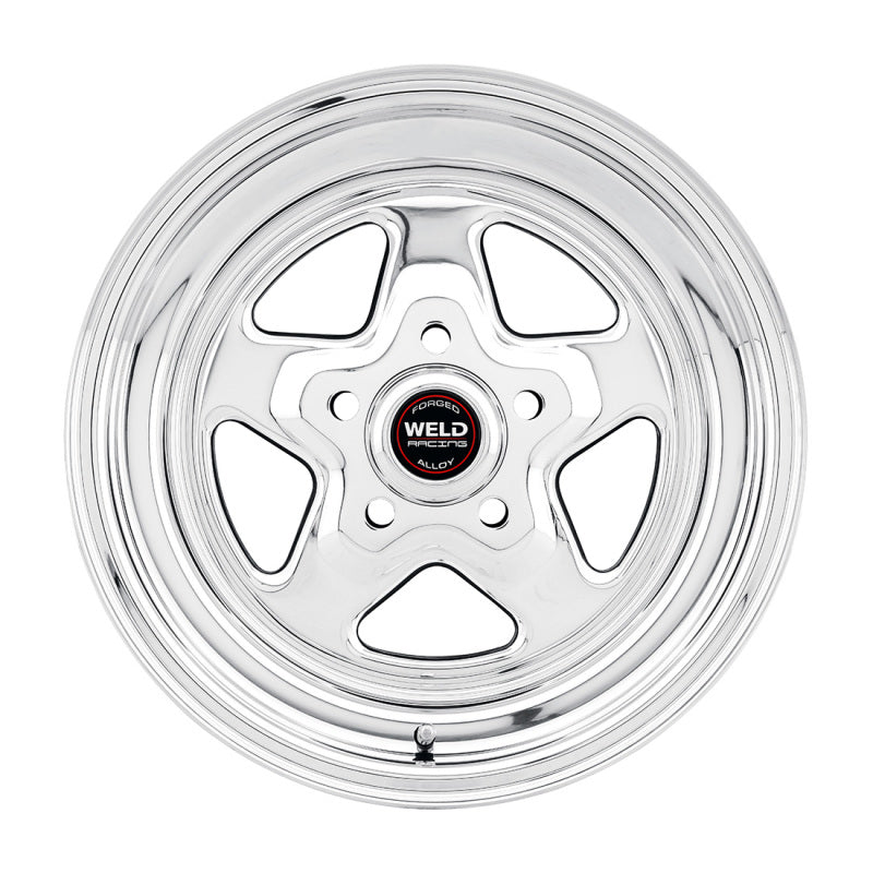 Weld ProStar 15x14 / 5x4.5 BP / 5.5in. BS Polished Wheel - Non-Beadlock