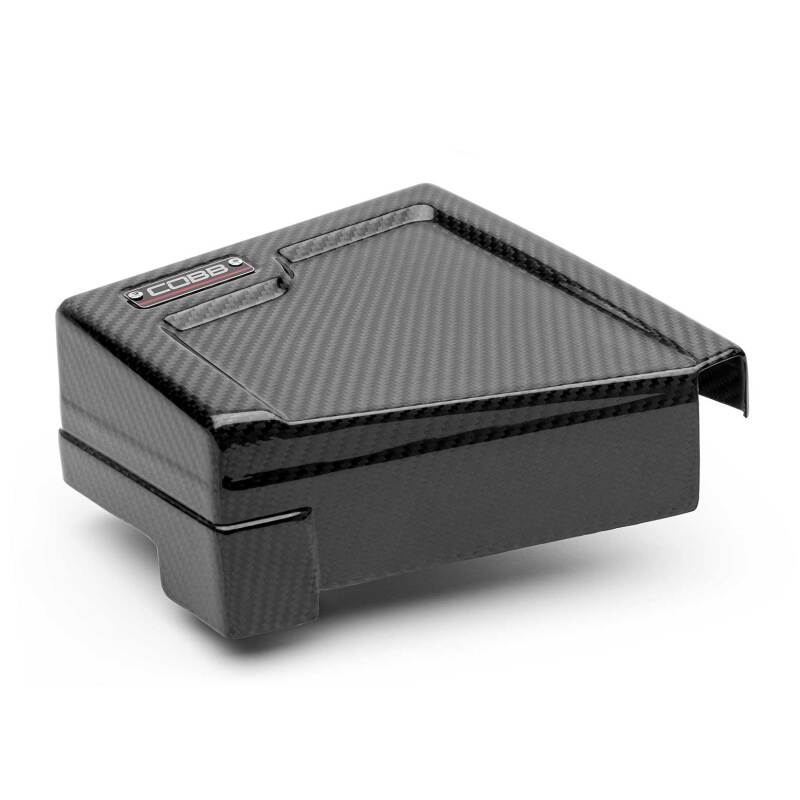 Cobb 22-26 Subaru WRX Redline Gloss Carbon Fiber Fuse Cover (Driver Side)