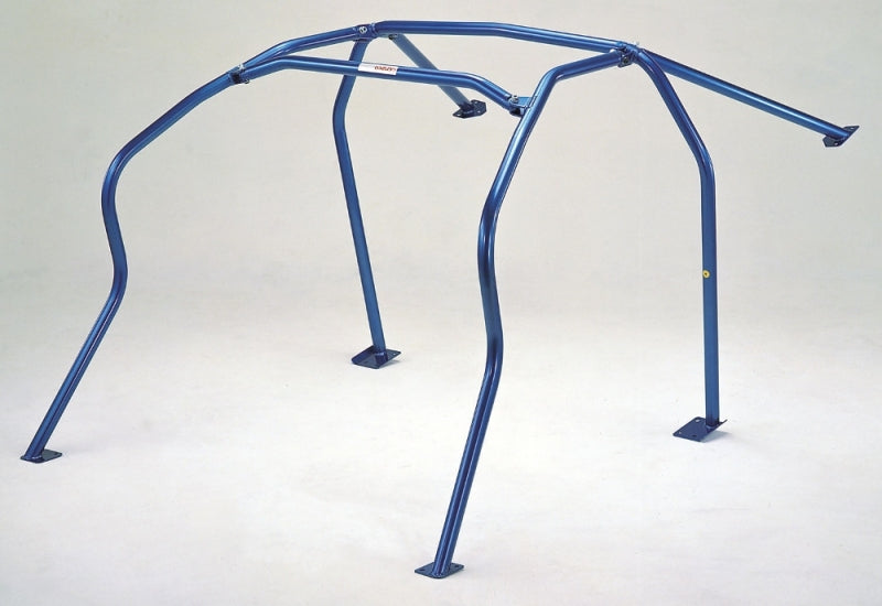 Cusco D1 Chromoly Roll Cage 7pt Around-Dash Non-Sunroof 2 Passenger Mazda RX-8 - Blue
