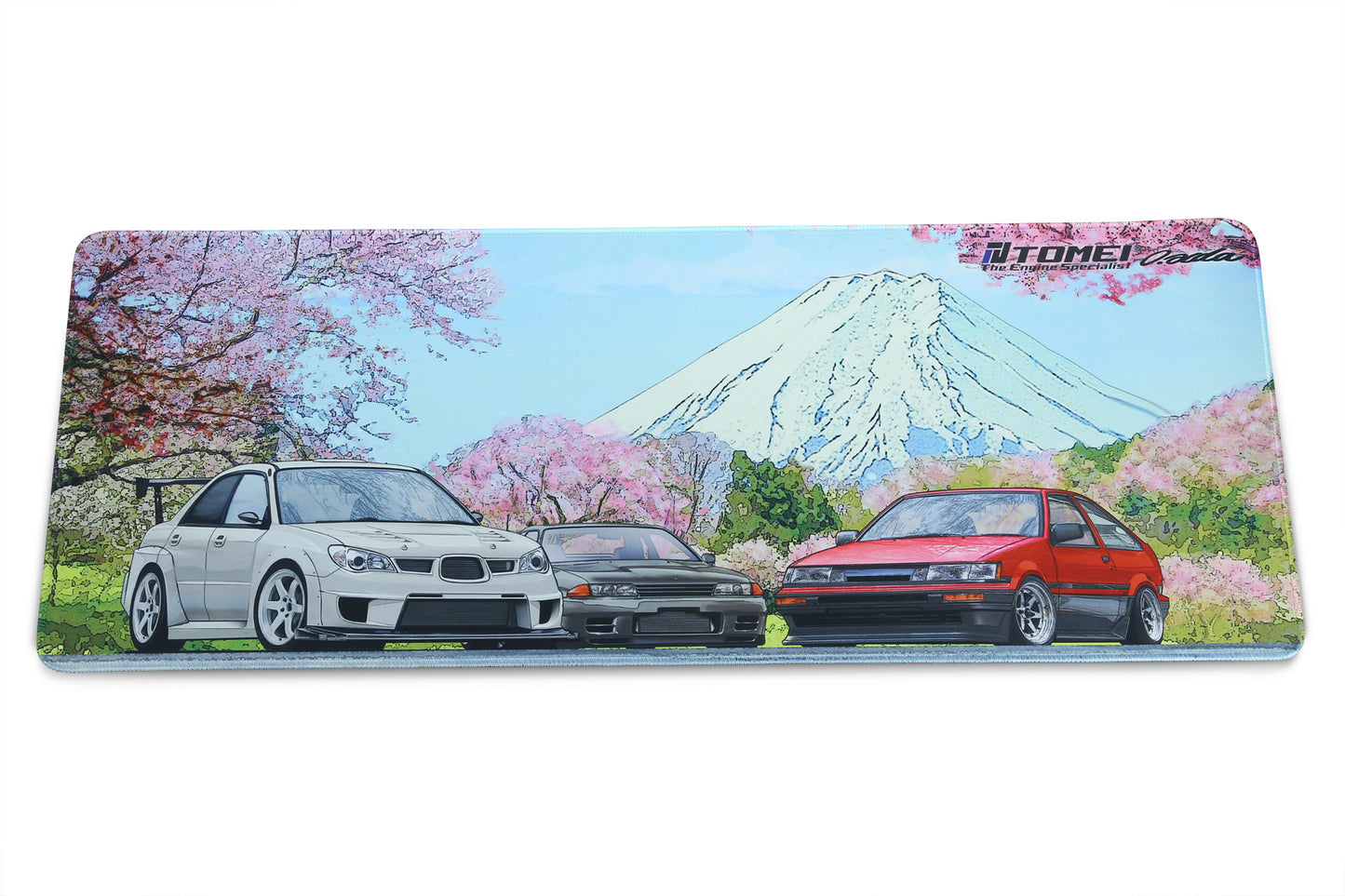 DESK PAD GDB/BNR32/AE86 CHERRY BLOSSOM MT.FUJI