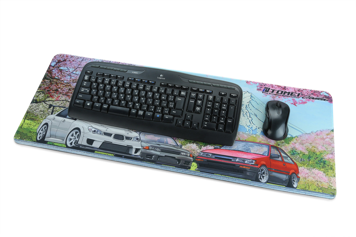 DESK PAD GDB/BNR32/AE86 CHERRY BLOSSOM MT.FUJI