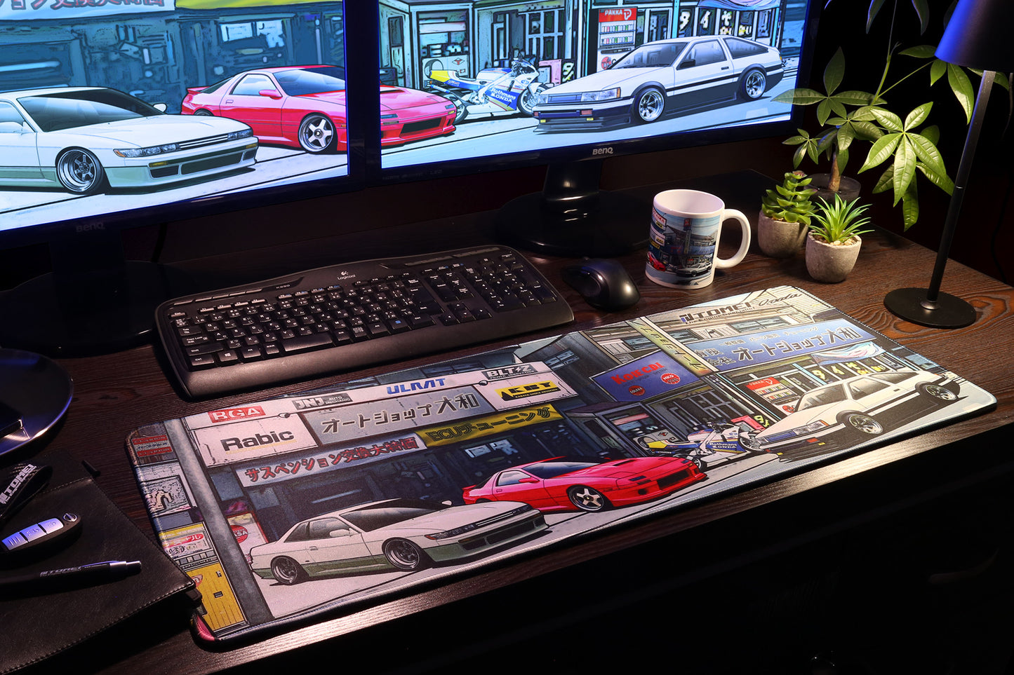DESK PAD S13/FC3S/AE86 90'S TUNING SHOP JAPAN