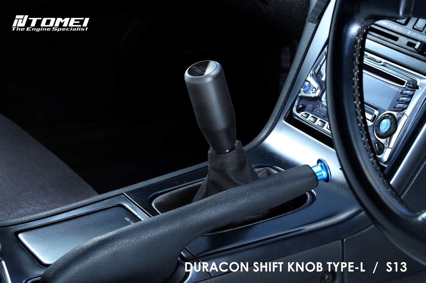 DURACON SHIFT KNOB TYPE-L 90mm M10-P1.25