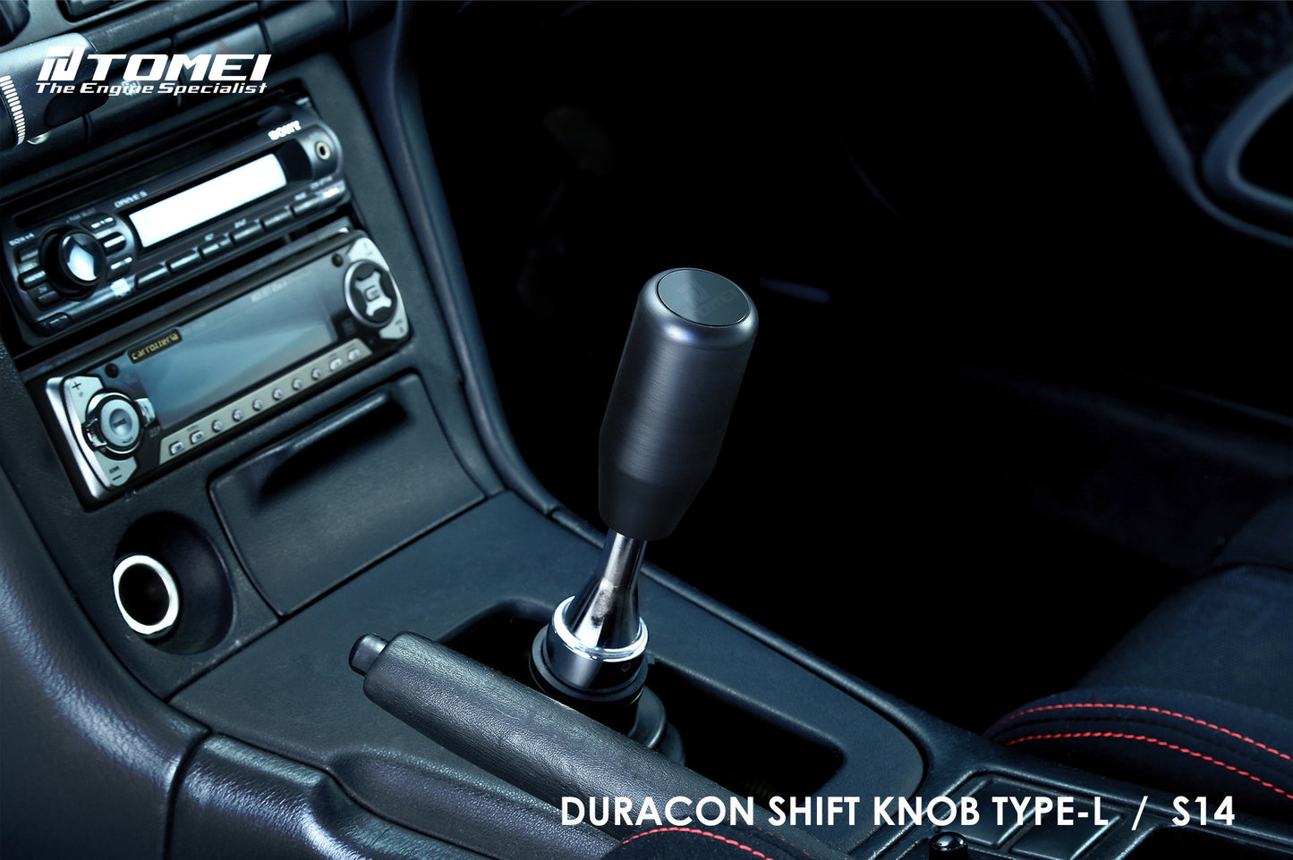 DURACON SHIFT KNOB TYPE-L 90mm M10-P1.25