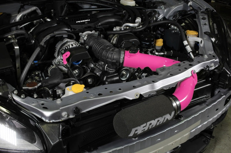 Perrin 2022 BRZ/GR86 Cold Air Intake - Hyper Pink | PSP-INT-335HP